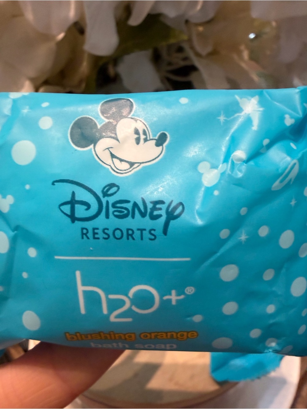 Disney Resorts H20 Blushing Orange Bath Soap 1.7 Oz lot of 5 soaps